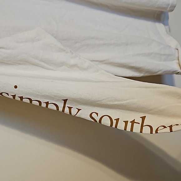 Simply Southern off white long sleeve t shirt - Picture 6 of 9